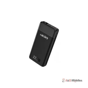 Bluks BX-301 SwiftCharge 20000mAh Power Bank Black front