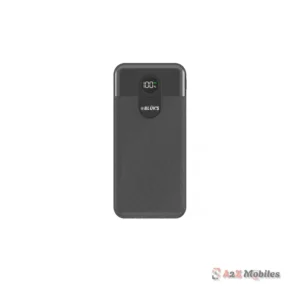 Bluks BX-304 20000mAh Integrated Cable Power Bank black front